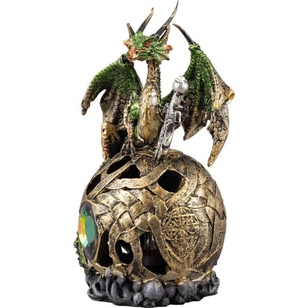 Green Dragon Sword LED Globe
