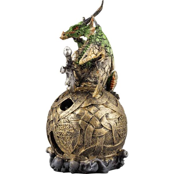 Green Dragon Sword LED Globe