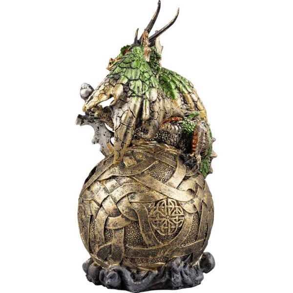 Green Dragon Sword LED Globe