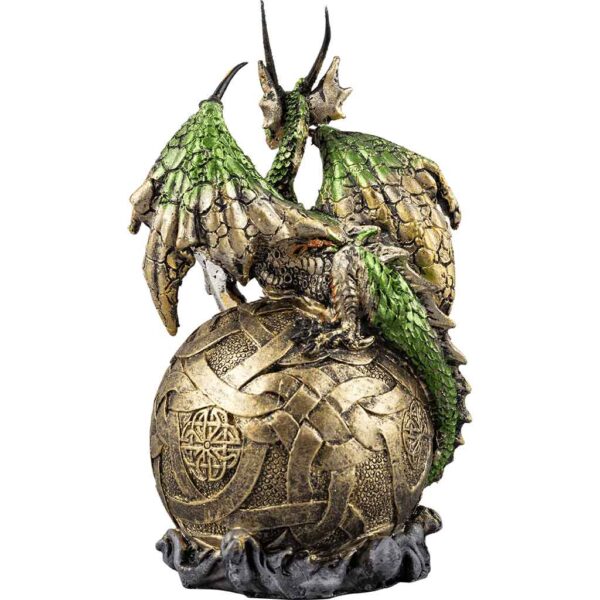 Green Dragon Sword LED Globe