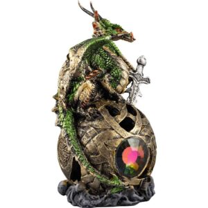 Green Dragon Sword LED Globe