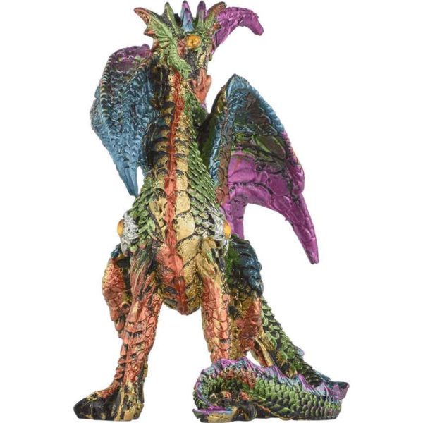 Regal Green Dragon Statue