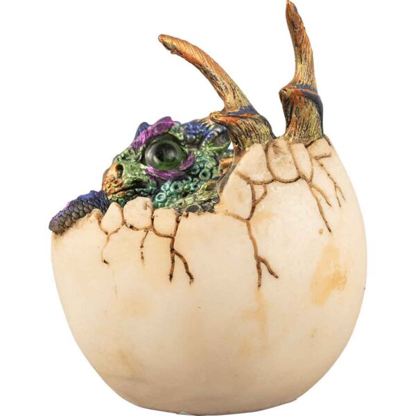 Purple Dragon Hatchling Statue