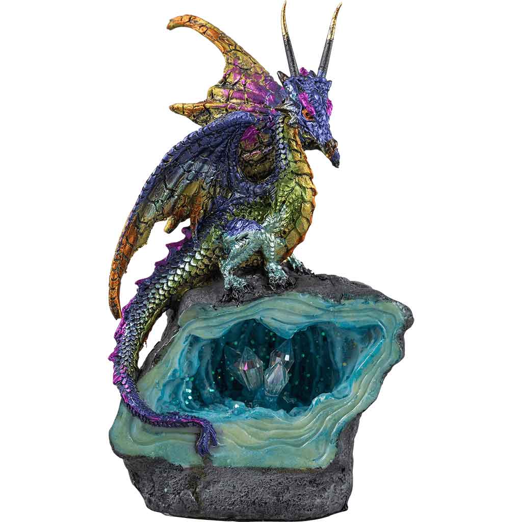 Purple and Gold Dragon Stone LED