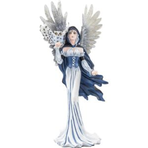 Fairy and Owl Statue