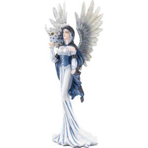 Fairy and Owl Statue