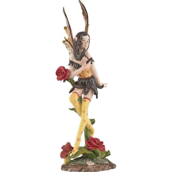 Fairy with Rose Statue