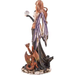 Fairy with Dragon Statue