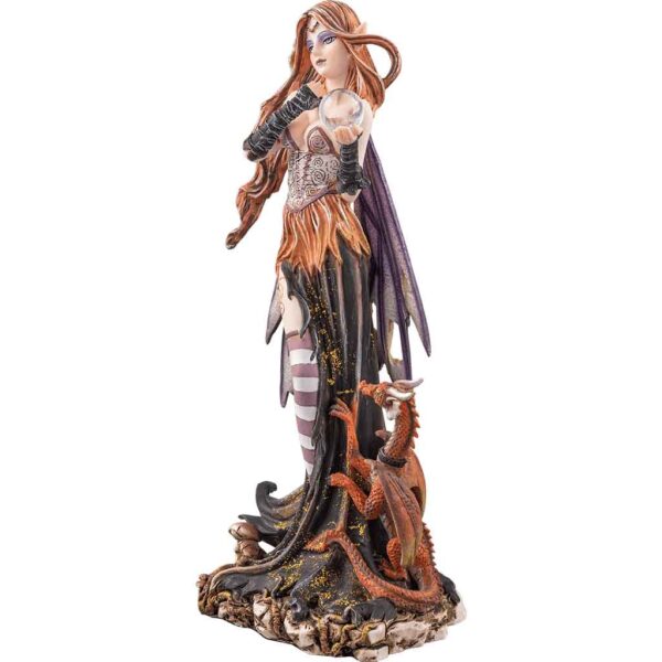 Fairy with Dragon Statue