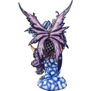 Mystical Fairy and Moon Statue