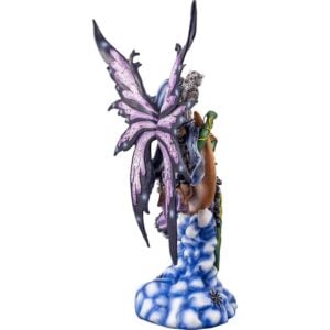 Mystical Fairy and Moon Statue