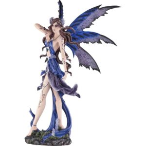 Purple Fairy Princess Statue