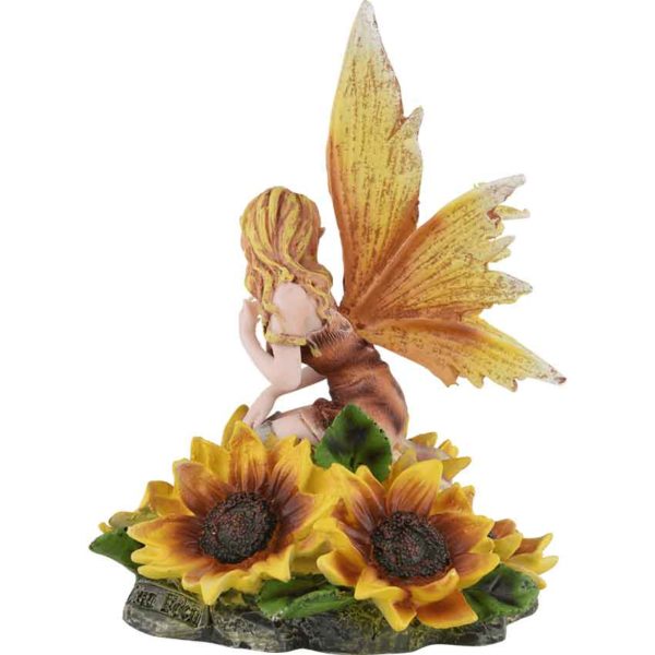Bashful Sunflower Fairy Statue