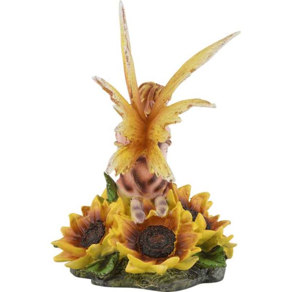 Bashful Sunflower Fairy Statue