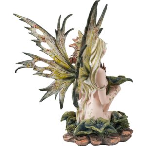 Nature Fairy with Dragon Statue