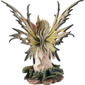 Nature Fairy with Dragon Statue
