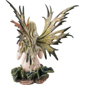 Nature Fairy with Dragon Statue