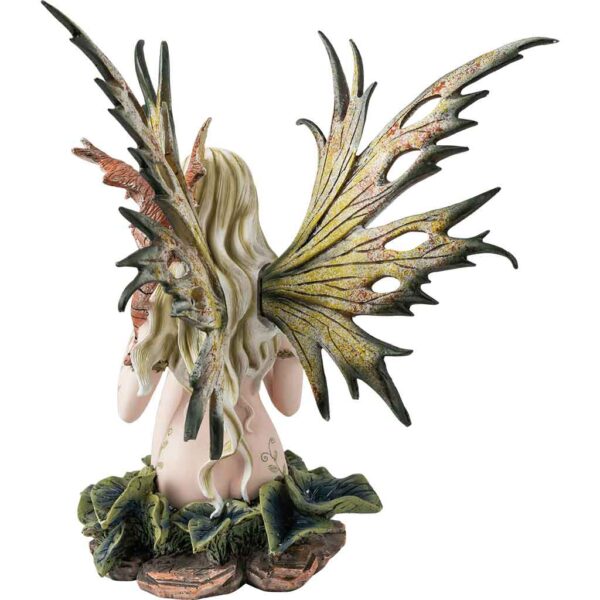 Nature Fairy with Dragon Statue