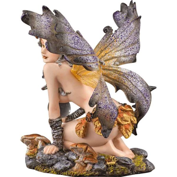 Autumn Fairy with Orb Statue