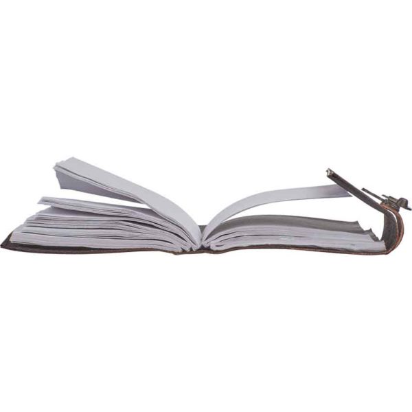 Leather Embossed Stone Eye Journal With Lock