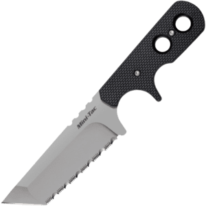 Tanto Mini Tac Knife with Serrations by Cold Steel