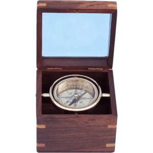 Brass Lifeboat Compass