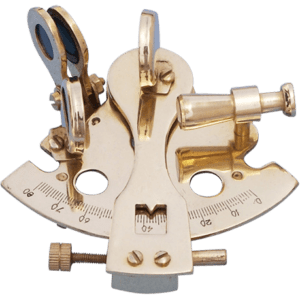 Brass Sextant Paperweight