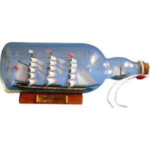 HMS Surprise Ship in a Bottle