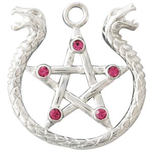 Amphisbaena Necklace by Anne Stokes