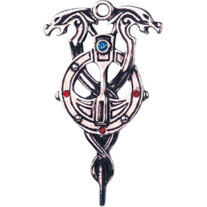 Merlin Dragon Staff Necklace