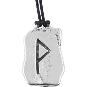 Wyn Rune Charm Necklace for Joy