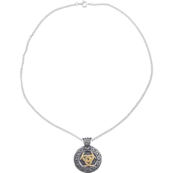 Moon Trefoil Necklace