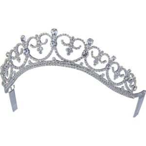 Sophisticated Queen's Crystal Tiara - 12543 - Medieval Collectibles