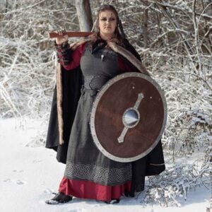 Round Wooden Viking Shield