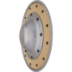 Leather Covered Buckler - 9 Inch