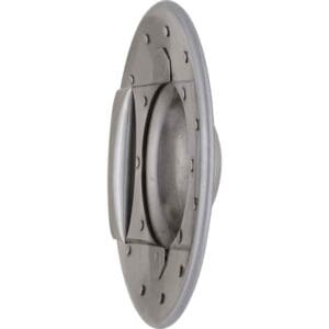 Leather Covered Buckler - 9 Inch