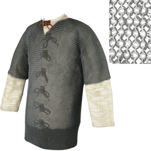 60 Inch Half Sleeve Chainmail Haubergeon