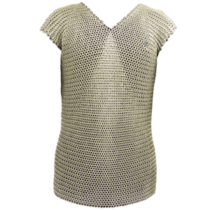 Sleeveless 60 Inch Butted Chainmail Shirt