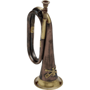 Antiqued 7th Cavalry Bugle