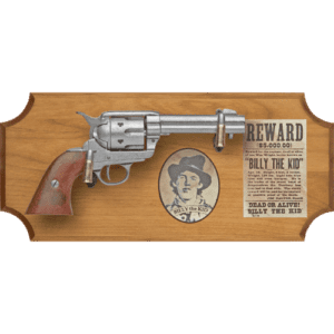 Billy the Kid Wood Display Plaque