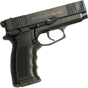 Black Sava Magnum Blank Firing Pistol