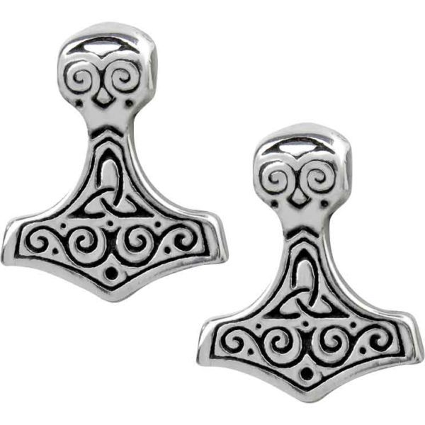 Thor Hammer Earrings