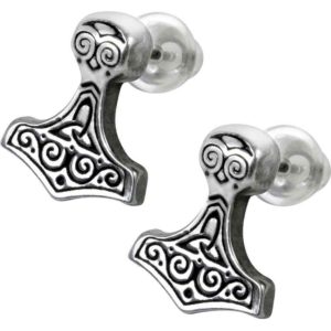 Thor Hammer Earrings