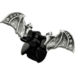 Crystal Bat Hair Clip