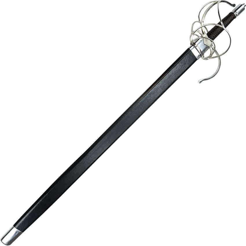 Swept Hilt Flamberge Rapier