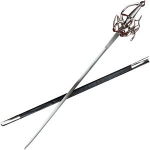 Italian Brass Basket Rapier