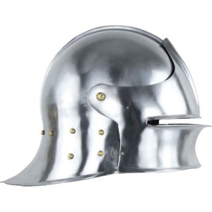 Deep Visored Sallet Helmet