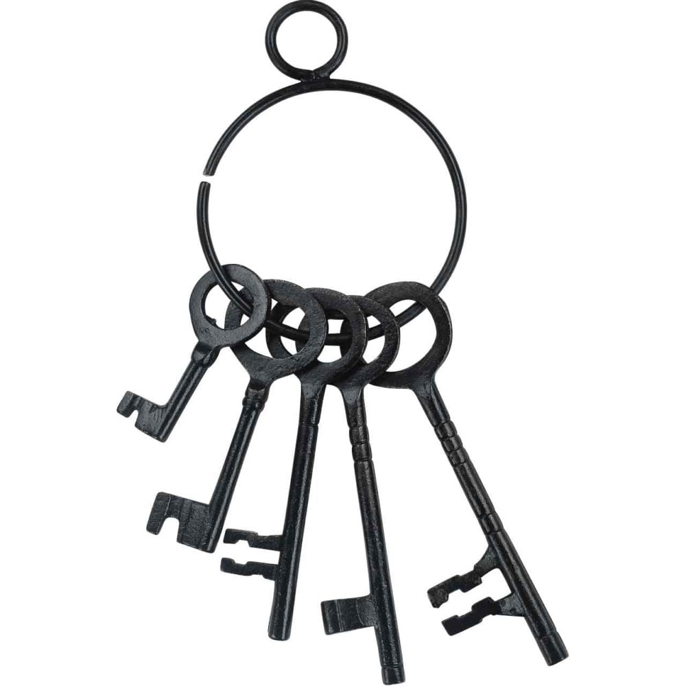 Ring of Steel Dungeon Keys AH3965 Medieval Collectibles