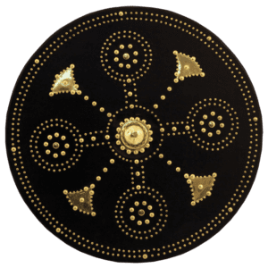Brass Studded Scottish Targe