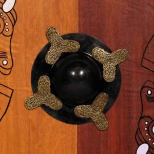 Round Horse Warrior Viking Shield